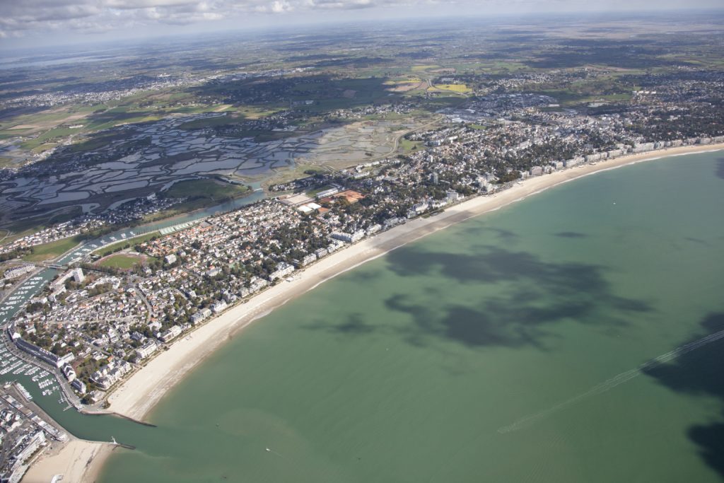 Vue aérienne La Baule